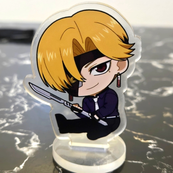 🆑 Manga Undead Unluck: Rip Tristan Mini Acrylic Stand 🆑 - Picture 1 of 8